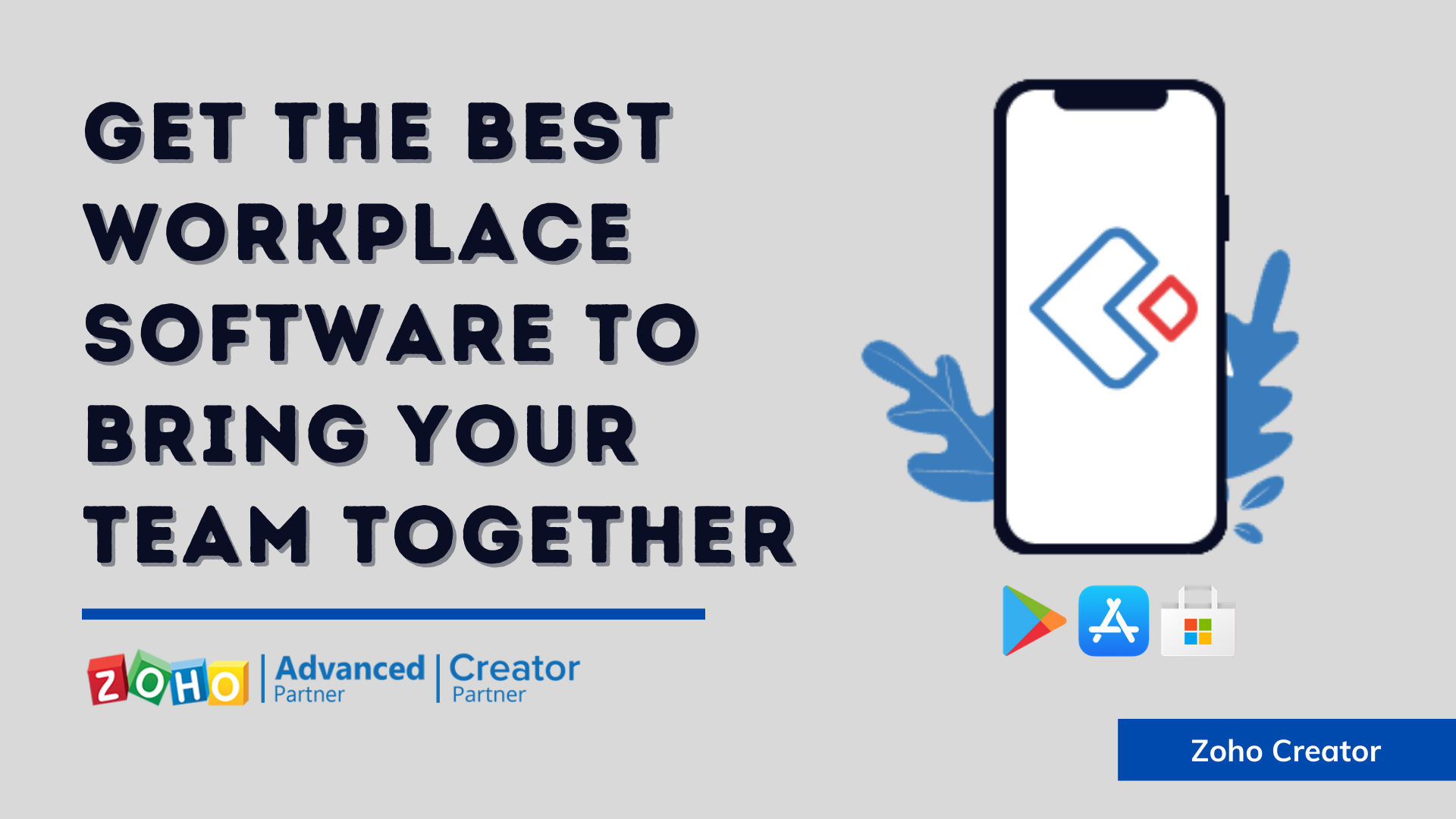 Build, Integrate & Extend Your Business With Zoho Creator